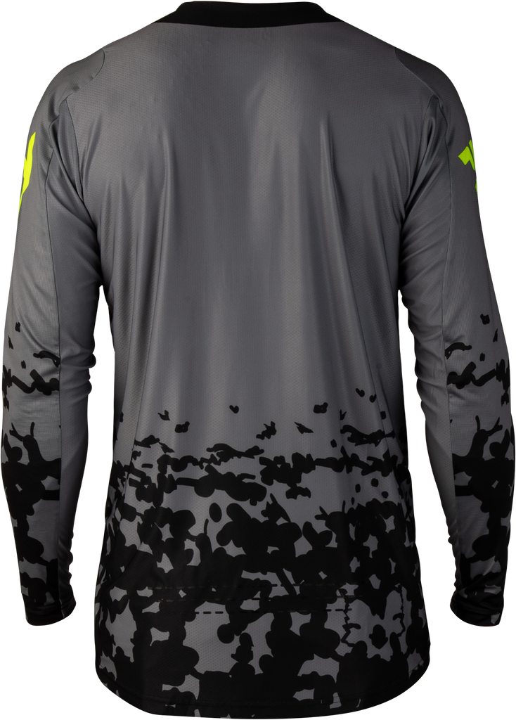 Lite Flake Jersey Grey/Hi Vis/Black Xl