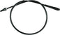 Black Vinyl Speedo Cable