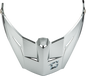 Md 74 Visor W/Screws Striker Silver/Blue Metallic