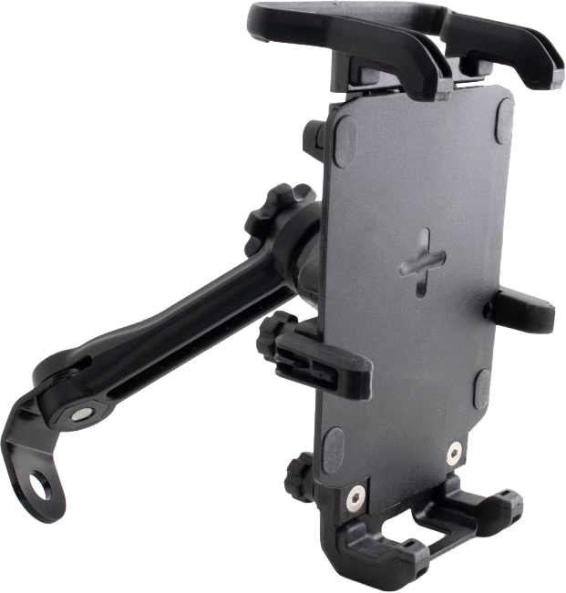 Armor Charger Phone Mount W/Visor Black
