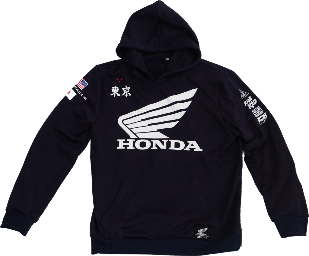 Honda Factory Sweatshirt Navy Lg