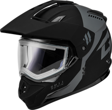 Load image into Gallery viewer, Gm 11s Ronin Snow Helmet W/ Elec Shld Matte Blk/Silver Xl