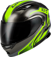 Load image into Gallery viewer, Md 01 Volta Helmet Black/Silver/Green Metallic Xs