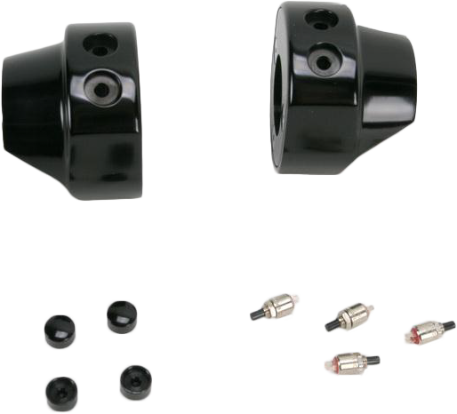 2btn Switch Housing Assm Black