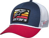 alpine star Selica Trucker Hat Navy/Red/White 482-76355