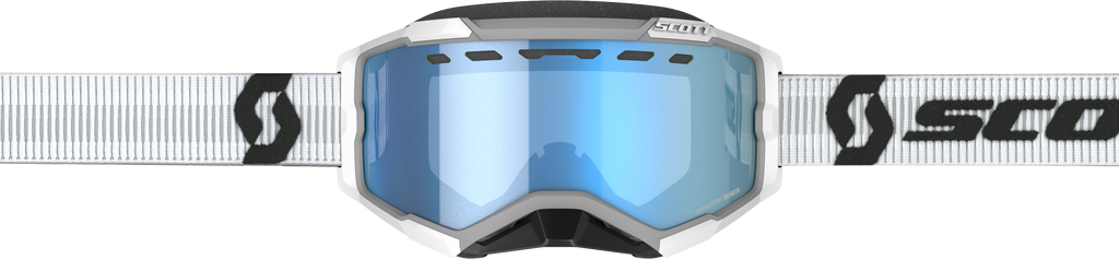 Fury Goggle Snow Cross White W/Blue