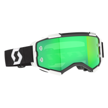 Load image into Gallery viewer, Fury Goggle Blk/Wht Grn Crm Wrk