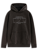 Load image into Gallery viewer, Infinite Washed Ovrsizd Hoodie Washed Black 2x