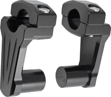 Load image into Gallery viewer, Pivoting Handlebar Riser Black 2" Rise
