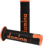 A450 Road Racing Grips Black/Orange Pair