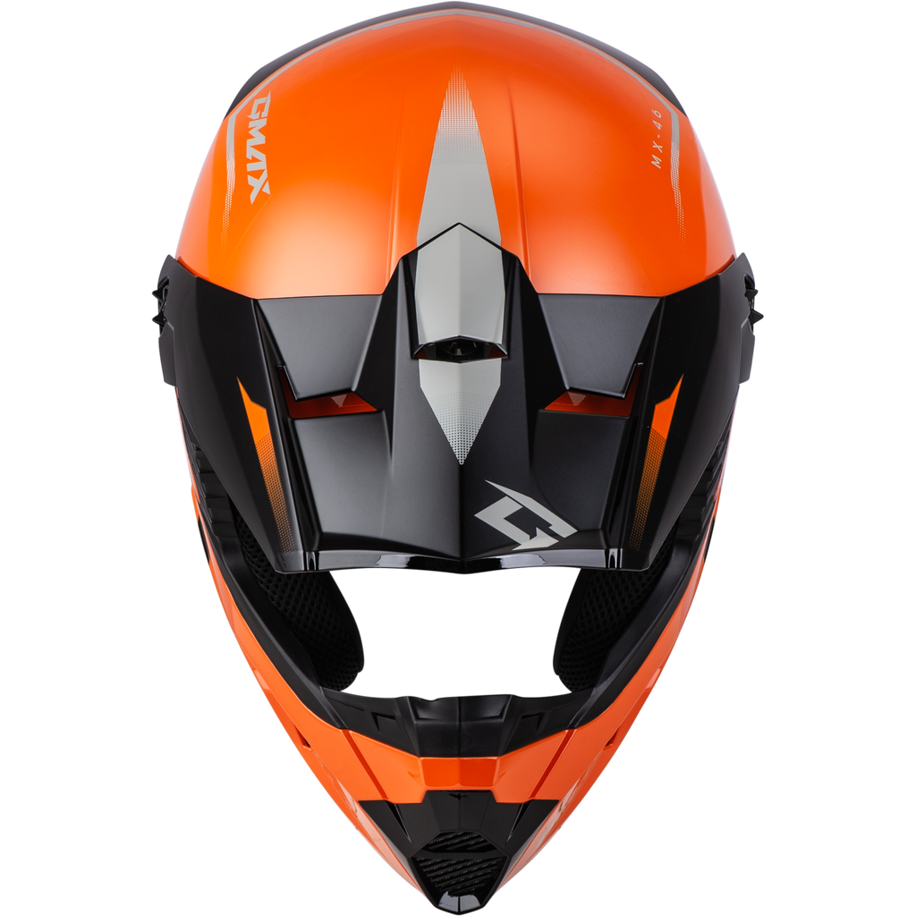 Mx 46 Compound Helmet Orange/Black/Grey 2x