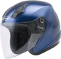 Of 17 Open Face Helmet Blue Xl