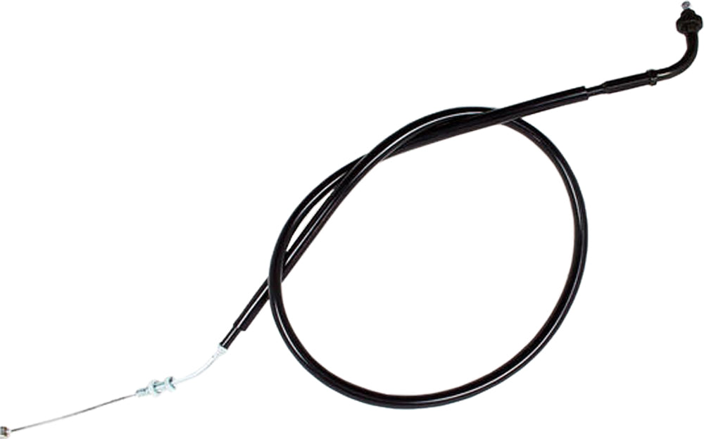 Black Vinyl Throttle Pull Cable
