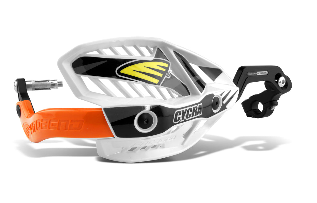 Crm Ultra 1 1/8 In. Clamp W/White Shields/Orange Covers