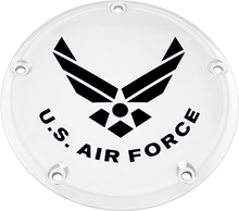 Load image into Gallery viewer, 7   Tc Derby Cover Air Force Chrome