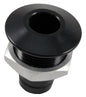 Billet Thru Hull Water Fitting Bilge Pump Outlet Black