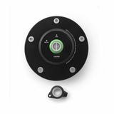 RIZOMA Gas Cap Locking Black/Green Kaw 58-TF011B