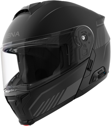 Specter Smart Flip Up Helmet Matte Black Sm