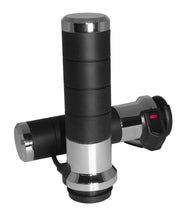 Load image into Gallery viewer, Titan X Heated Grips Chrome Electric Throttle