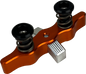 TAMER Tamer Double Button X Wing suspension in bright orange with dual buttons and aerodynamic X Wing design.