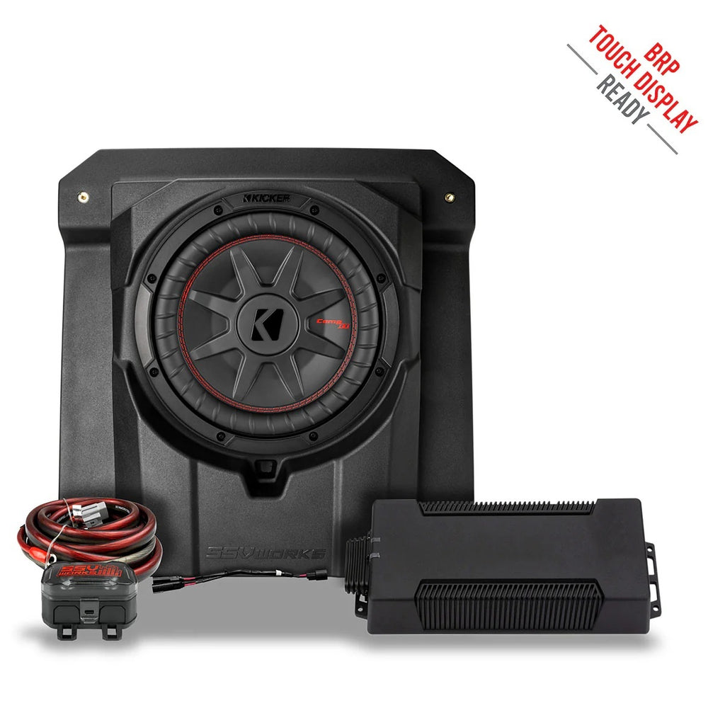 Under Seat 10" Sub W/ Kicker W/ Ssv Sub / Amp