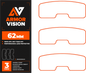 Armor Vision 62mm 2nd Gen 3/Pk