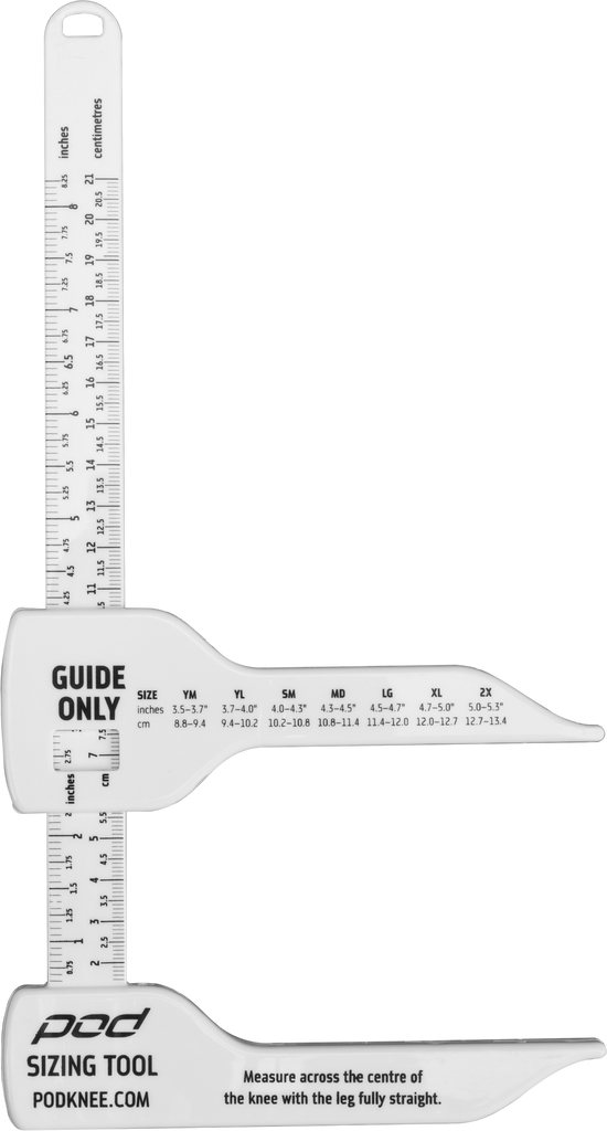 Knee Brace Sizing Tool (White)