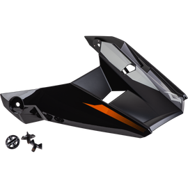 Youth Mx 46y Compound Visor Orange/Black/Grey Ys Yl