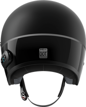 Load image into Gallery viewer, Surge Open Face Helmet W/Mesh Matte Black/Glossy Black Sm