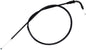 Black Vinyl Throttle Pull Cable