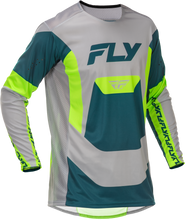Load image into Gallery viewer, Lite Jersey Grey/Lime/Teal Md