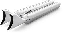 Load image into Gallery viewer, True Dual Headers 2.5" Chrome W/Sharktails  `14 Up Indian