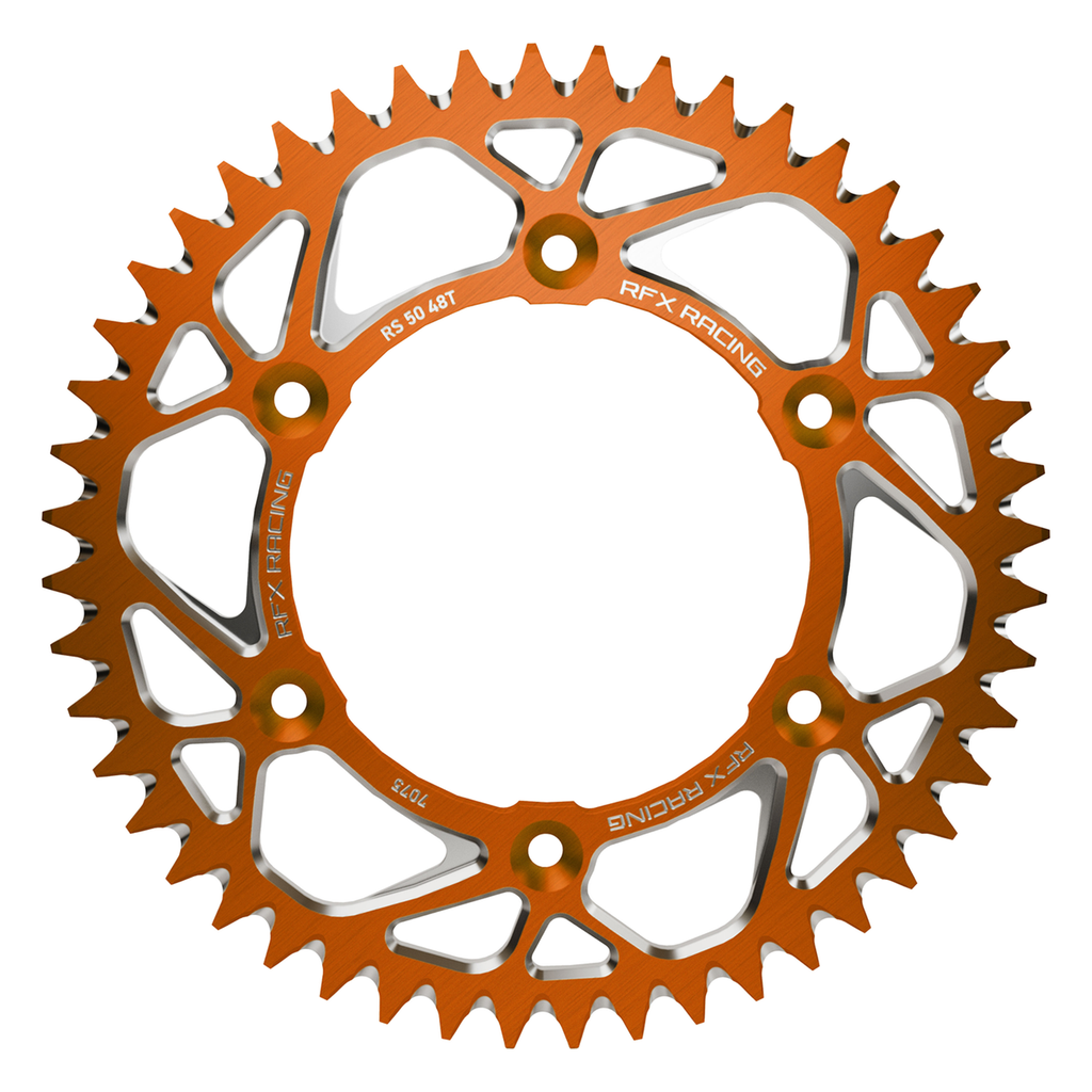 Aluminum Rear Sprocket 46t Orange Ktm/Husq/Gas
