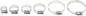 Stainless Steel Hose Clamps 32 58mm 10/Pk