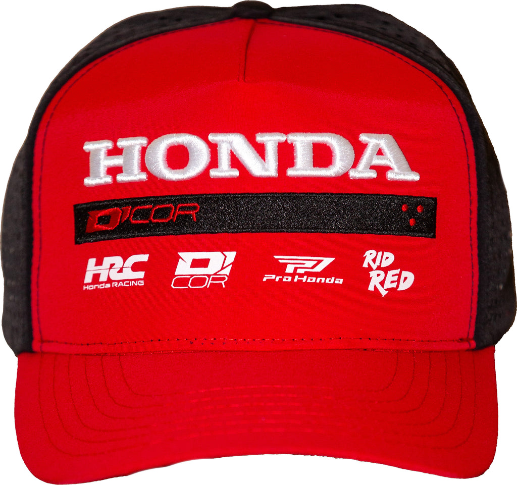 Honda Factory2 Snap Back Red