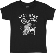 Load image into Gallery viewer, 12 O'clock Toddler Tee Black 2t