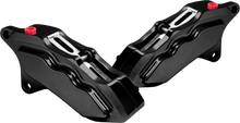 Load image into Gallery viewer, 6 Pist Front Dual Caliper Kit Black 00 Up W/ 11.5" Rotor