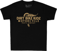 Load image into Gallery viewer, Gold Standard Youth Tee Black Ys