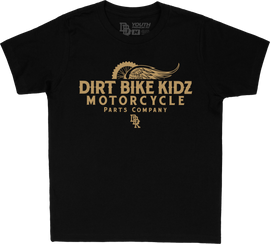 Gold Standard Youth Tee Black Ym