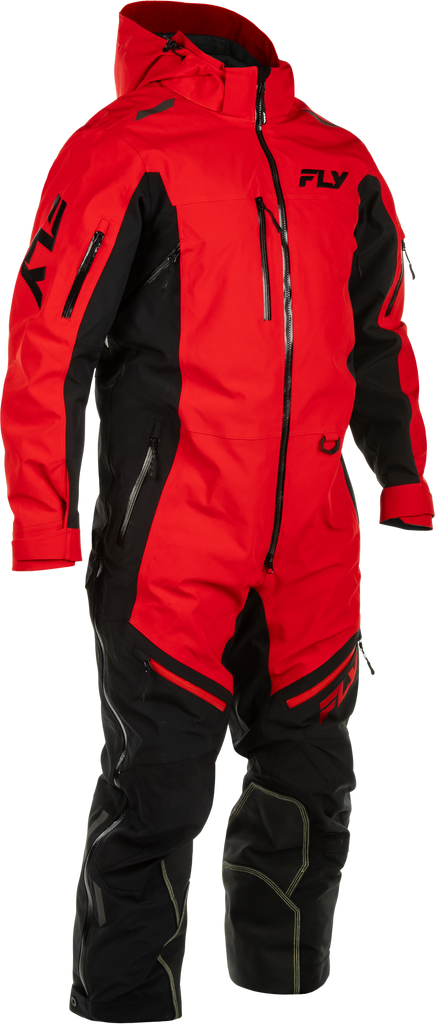 Cobalt Shell Snowbike Monosuit Red/Black Xl