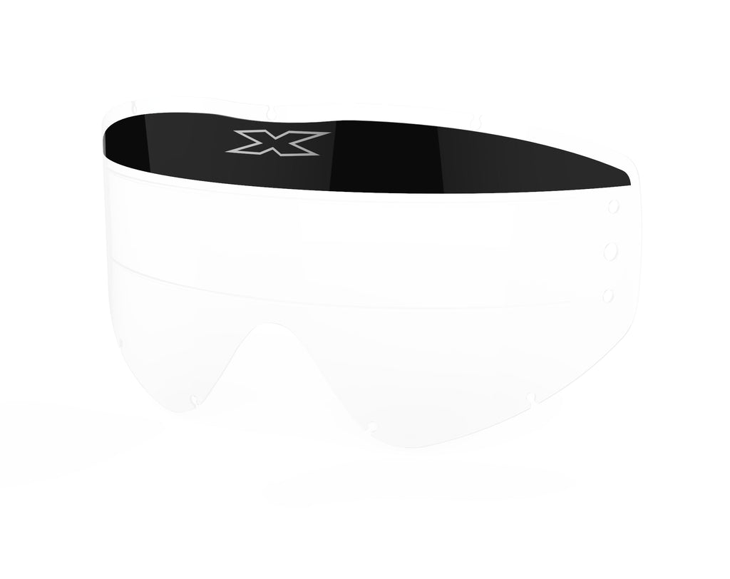 Go X Zip Off Visor 3/Pk