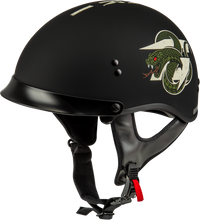 Load image into Gallery viewer, Hh 65 Drk1 Helmet W/ Peak Matte Black/Bone Xl