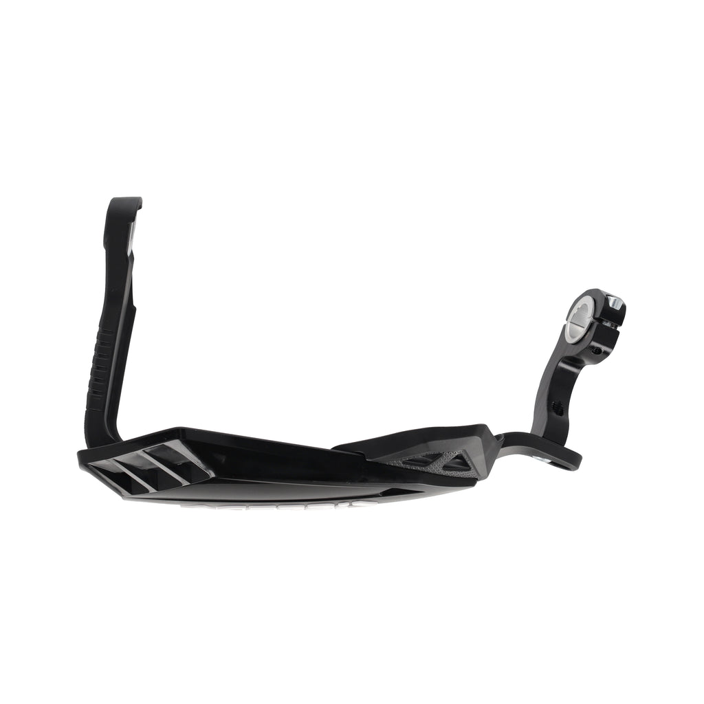 ACERBIS handguard for mini motorcycles, durable plastic construction with mounting hardware, designed for motorcycle protection.