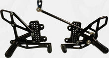 Load image into Gallery viewer, Rear Set Complete Blk Hon