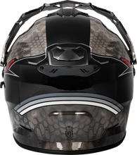 Load image into Gallery viewer, Trekker Cw Conceal Helmet Elec Shld Black/Grey/White Lg