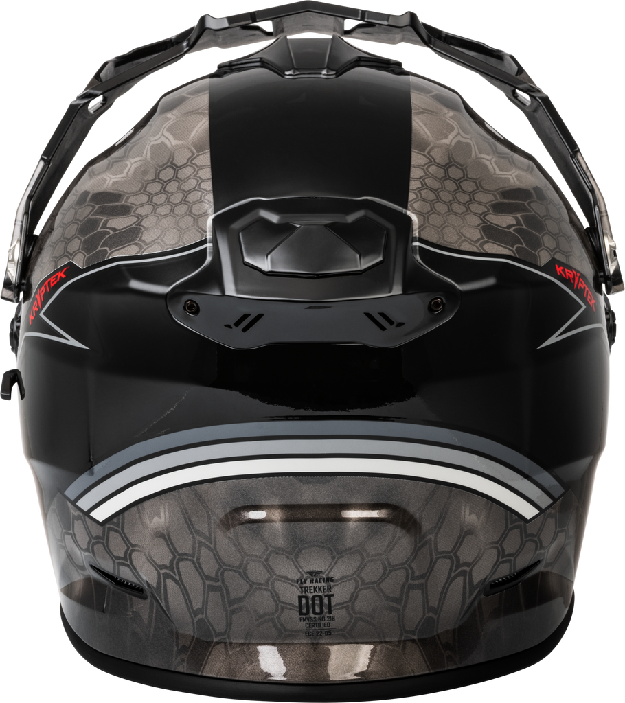 Trekker Cw Conceal Helmet Elec Shld Black/Grey/White Xl