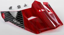 Load image into Gallery viewer, Visor W/Screws Colfax Mx 46y Red/Black Ys Yl