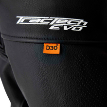 Load image into Gallery viewer, Tractech Evo D3o Jacket Blk/Flo Red Leather 2x