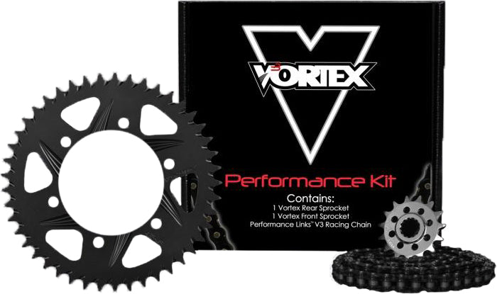 Sprocket/Chain Kit Stl/Alu 14/47t Blk Rx3 520 110l Blk