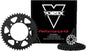 Sprocket/Chain Kit Stl/Alu 14/47t Blk Rx3 520 110l Blk